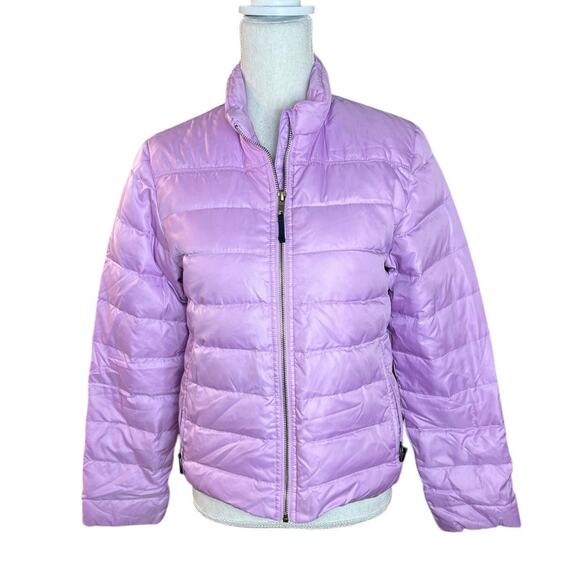 Crewcuts Purple Puffer Jacket Insulated Quilting lavender kids girls winter - Picture 1 of 8